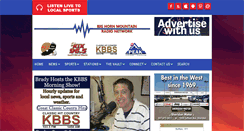 Desktop Screenshot of bighornmountainradio.com